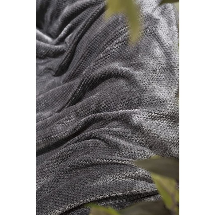 Sherpa Soft Throw & Blanket for Couch 60 inch X 50 inch, Thick Warm Fuzzy Cozy Throws Blankets for Bed, Sofa and Travel, Reversible Plush Fleece Blankets